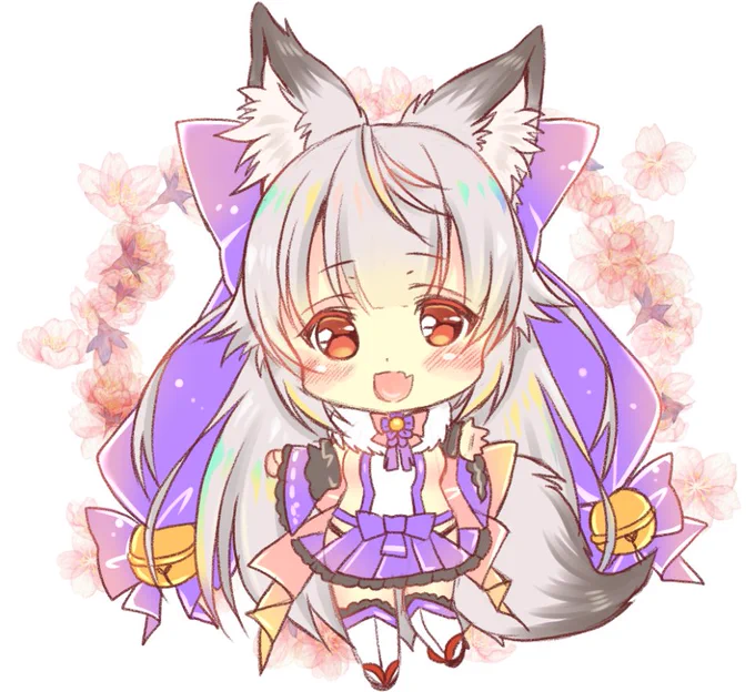 ちまちまおきつね🦊🤘💕 