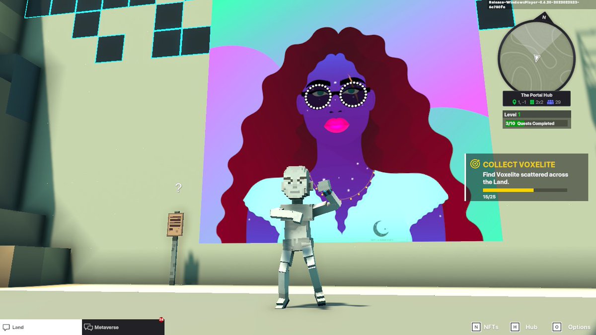 Xco0D's tweet photo. @TheSandboxGame @worldofwomennft I just participated in the daily #SandboxAlphaS2Contest for a chance to earn up to 1,000 $SAND! Starting March 7 - Selfie with WorldofWomen. Check out my screenshot below! 👇 #SandboxAlphaS2 https://t.co/sBV9sqeYVr