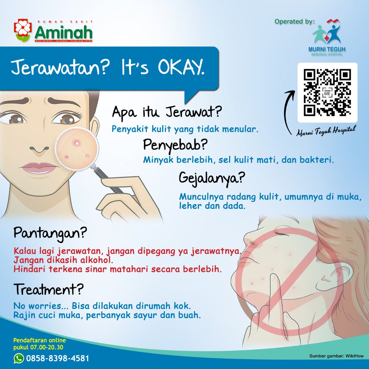 rsmurniteguhct's tweet photo. Jerawatan?
No worries at all.

Download aplikasi Murni Teguh untuk pendaftaran dan konsultasi
https://t.co/MDbudsmhat

#Jerawat
#MurniTeguh https://t.co/DqpVCDPZfH