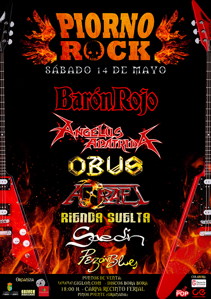 ¡¡¡VUELVE EL PIORNO ROCK!!!
14 de Mayo en La Carpa del Recinto Ferial en Pinos Puente (Granada) 
theborderlinemusic.com/newsletters/bo…
Espect management
<a href="/Espectmanager/">Espect Management</a>