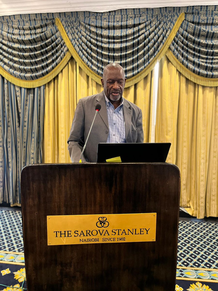 The Chairperson for <a href="/MenengageZ/">MenEngage Zambia</a> presents on the achievement of the network during the #MEA_AGM2022 in Nairobi Kenya.