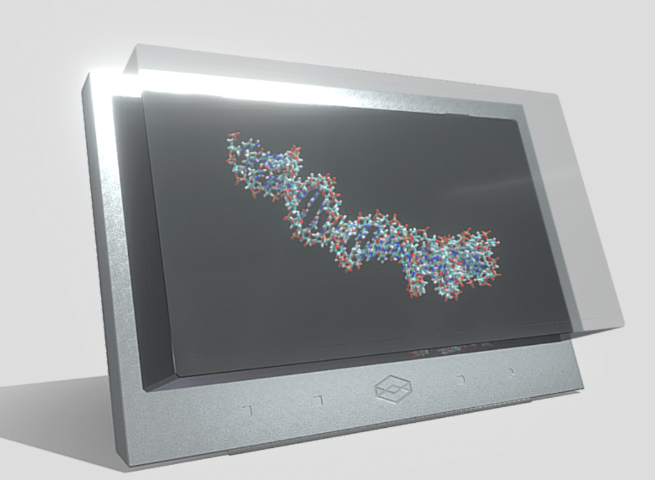 holoxica's tweet image. From #DNA &amp;amp; #scientificvisualisation, the 32” 8K light field @LKGGlass 3D display adds a new dimension of clarity, understanding &amp;amp; #collaboration to any 3D viewing experience. 
👉🏾32&quot; 8K 3D display: holoxica.com/looking-glass-…
👉🏾Our science page: 
holoxica.com/big-science