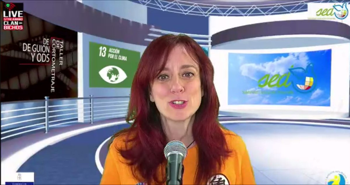 ONGDSED's tweet image. 🔊 Más de 250 jóvenes de #Oviedo están descubriendo la #Agenda2030 mediante un taller online para la elaboración de guiones y cortometrajes transformadores que está impartiendo @CLANDEBICHOS 🌍

#PlantemosLasBasesSembremosFuturo #Aulas2030 #SomosMaristas