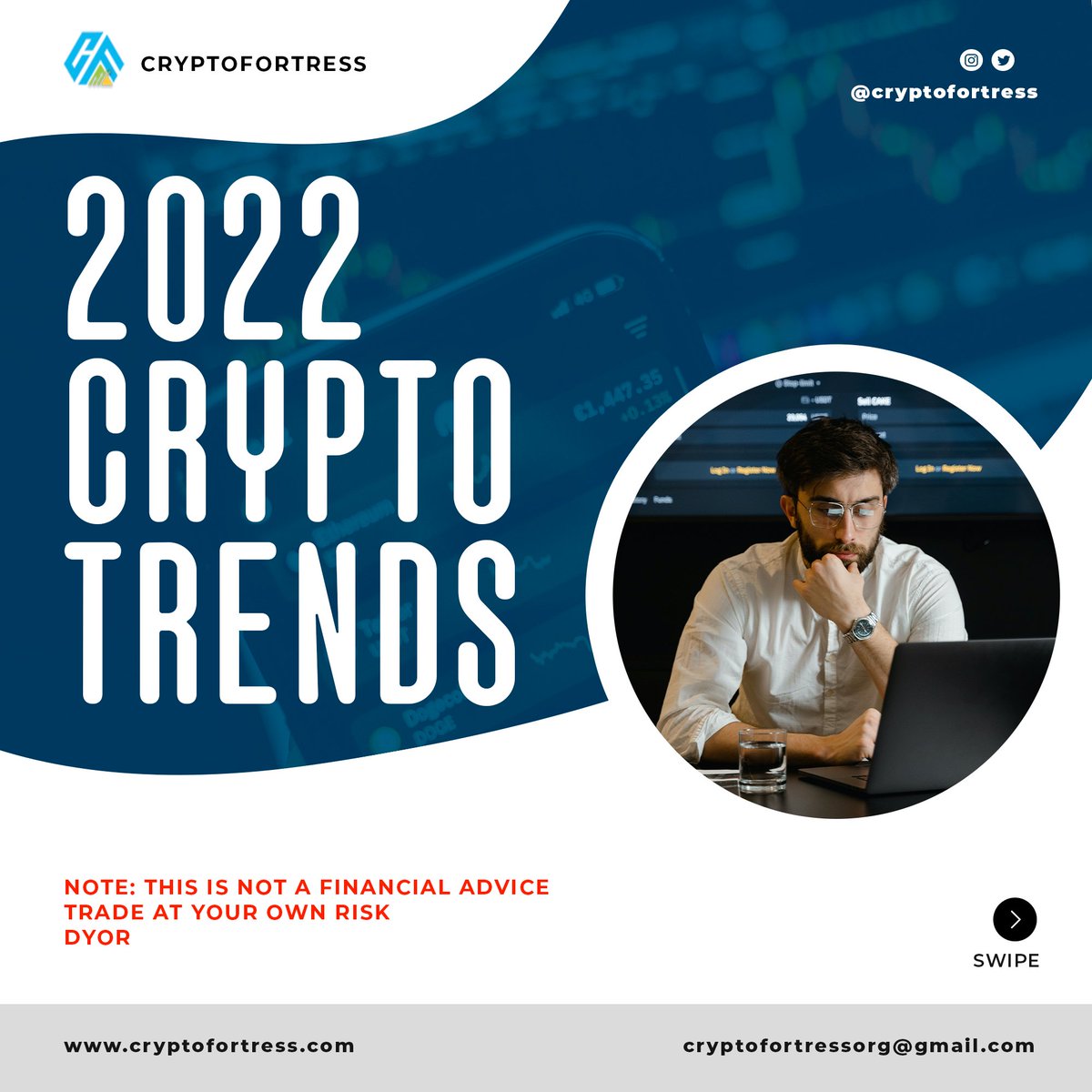 2022 crypto Trends and Tokens.
Based Personal Research by <a href="/princemovick/">Princemovic.ethⓂ️Ⓜ️T 👑🪙🪢</a> for <a href="/crypto_fortress/">Crypto Fortress</a> community

Note: This is NOT FINANCIAL ADVICE..... DYOR
<a href="/CoinMarketCap/">CoinMarketCap</a>
<a href="/Cointelegraph/">Cointelegraph</a> <a href="/CoinDesk/">CoinDesk</a>

#cryptocurrency #cryptotrading #investing #altcoins #blockchain #DeFi