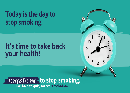 Are you ready to say goodbye to smoking? The health benefits from quitting smoking start from the day you stop and build over time. Find out how and make #NoSmokingDay the day that you give quitting a go Text: 'QUIT' to 85222