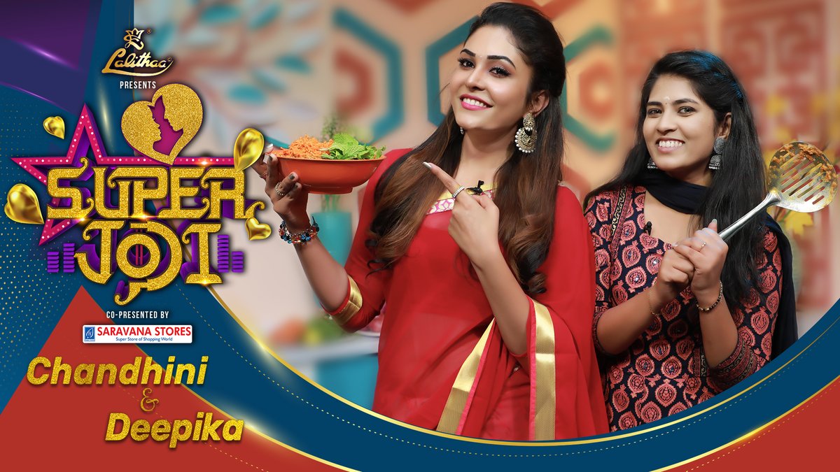 cineulagam's tweet photo. Super Jodi Fun Cooking - Chandhini & Deepika with Bala Kuraishi | Cineulagam
VIDEO ~ https://t.co/v0QD974tOg
#Chandhini #Deepika #VJDeepika #SuperJodiFunCooking #SuperJodi #Bala #Kuraishi #Cineulagam https://t.co/HMwpDW407X