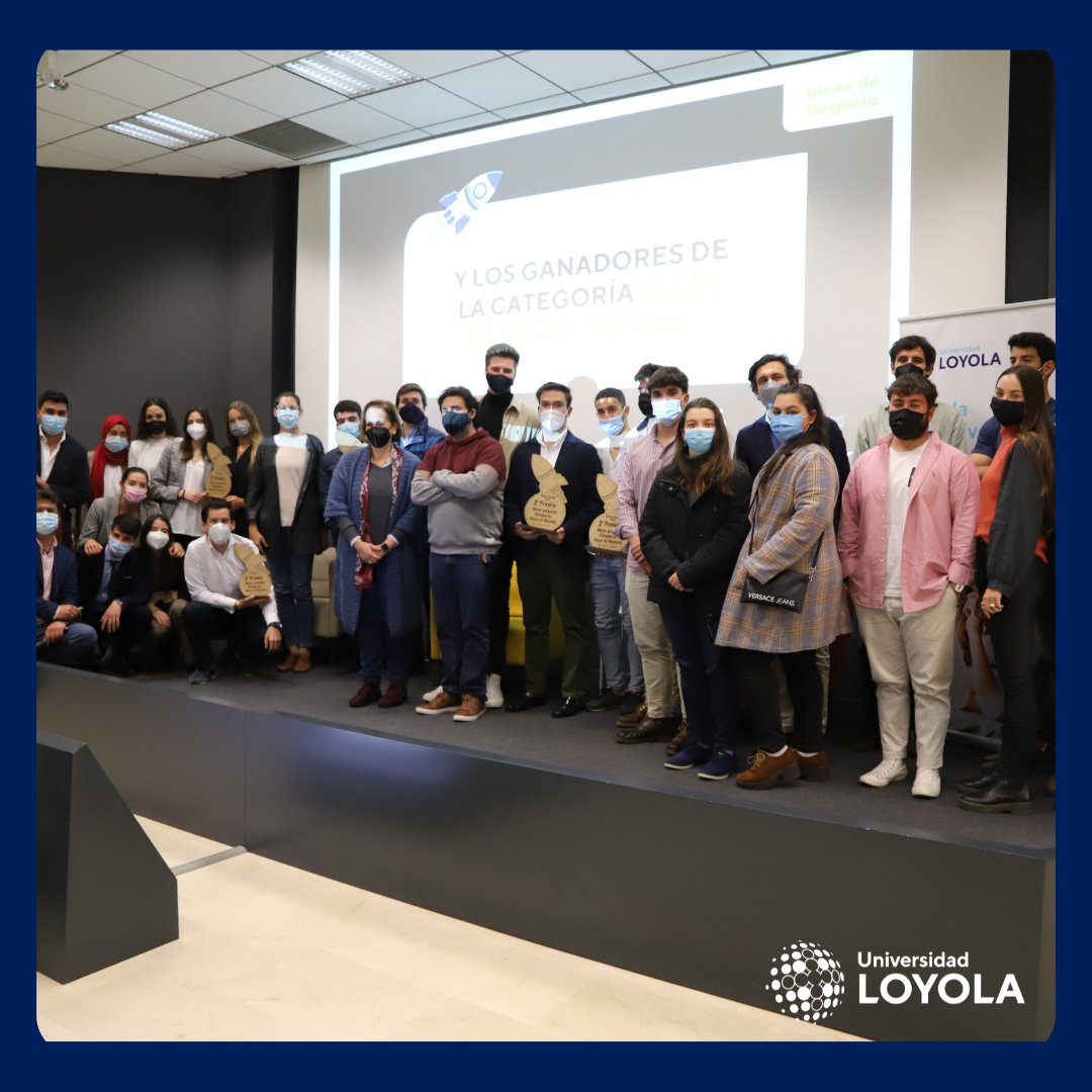 IN_Loyola's tweet photo. Ya tenemos los ganadores de esta edición de #IdeasLoyola tras la celebración de la final en el campus de #Córdoba.
¡Enhorabuena a #ubikedesigns en la categoría Ideas en Marcha y a #Engarden en categoría Ideas de negocio!
Gracias @imdeec por financiar esta iniciativa. https://t.co/cKP7LrmYa9