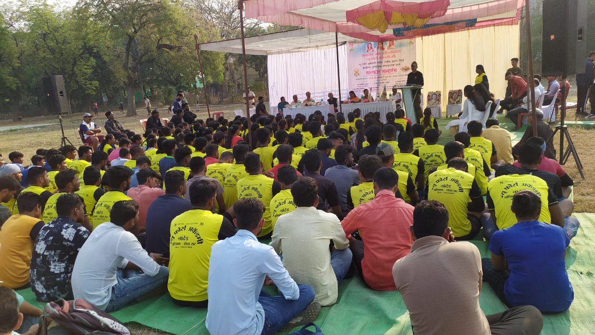 MYBharatHQ's tweet photo. A glimpse from the women felicitation ceremony on occasion of International Women's Day at NYK Nanded @NandedYuva .
#InternationalWomenDay #UnityForGenderEquality #WomensDay #women #WomensRightsAreHumanRights #womenpower #trending https://t.co/w1fnAQk5Yb