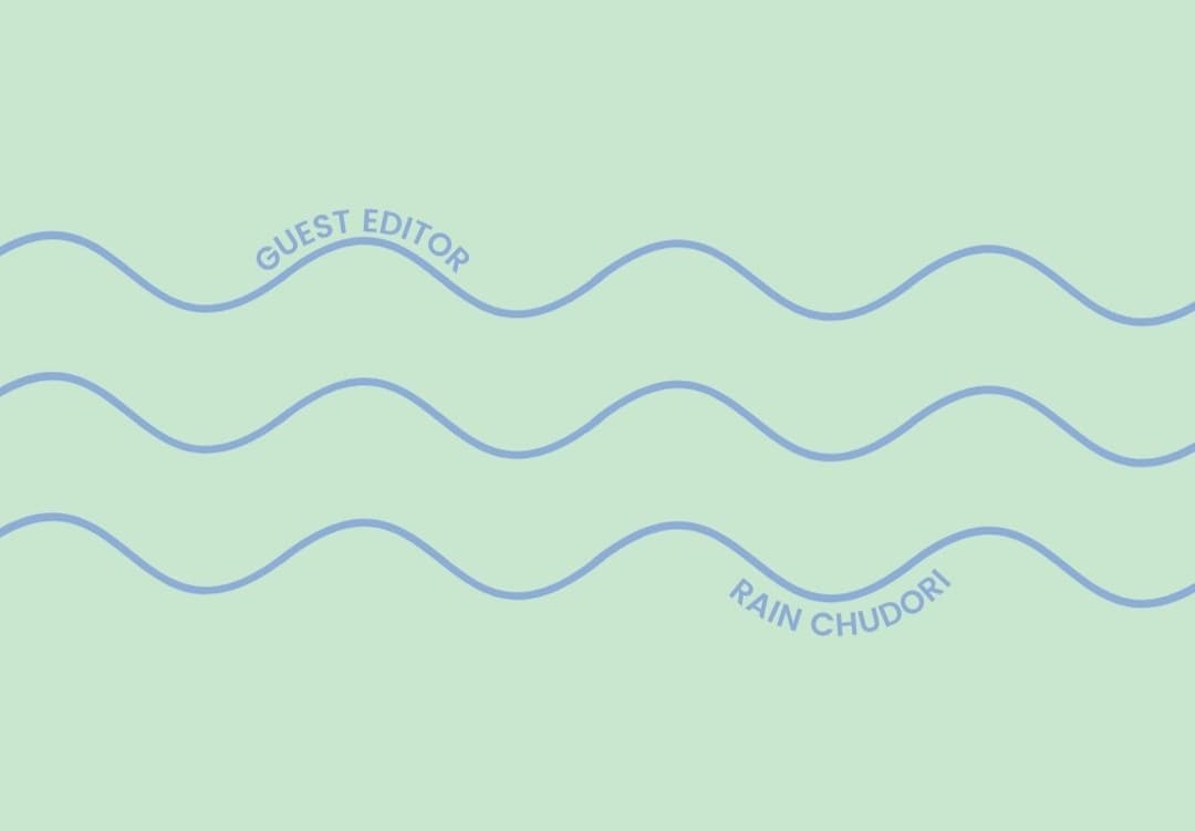 GUEST EDITOR RAIN CHUDORI ✨⁠
~~⁠
We are stoked to have Rain Chudori on board as the guest editor for our fifth issue. Rain is an Indonesian writer, curator, and actress from Jakarta. She is the founder and curator of <a href="/thecommabooks/">comma books</a>.
~~⁠
Subscribe via the link in our bio 🥰