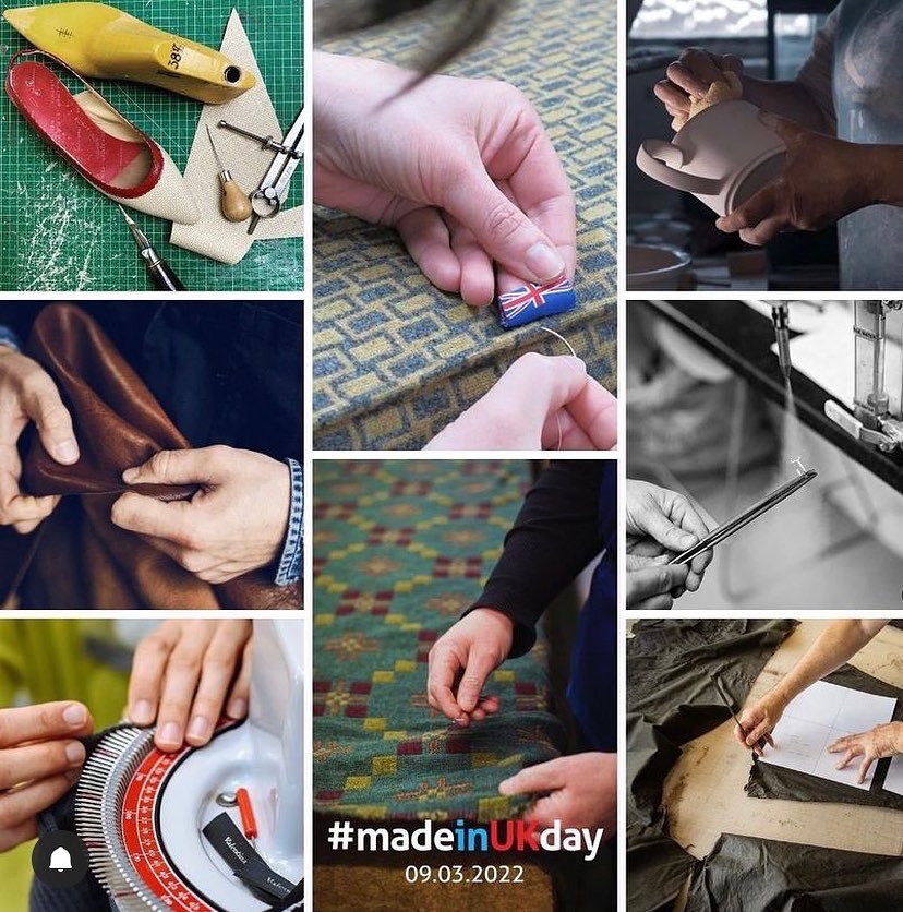 Today is #madeinukday 
Join us at 11.30 am today for #iglive with @MakeItBritish to discuss the importance of keeping shoe making craft alive in the UK and how to develop the footwear industry 
#JosephAzagury #footwearbrand #handmadeinlondon