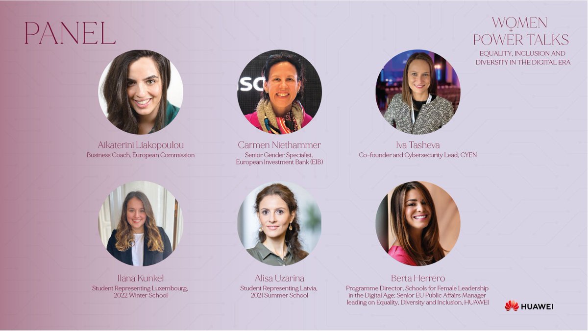 Yesterday we celebrated #IWD2022 with an inspiring panel of experts and students coming from all backgrounds and latitudes. From deep tech to cybersecurity, they put forward different ways to #BreakTheBias and ensure a brighter future for the next generation of #WomenInTech.