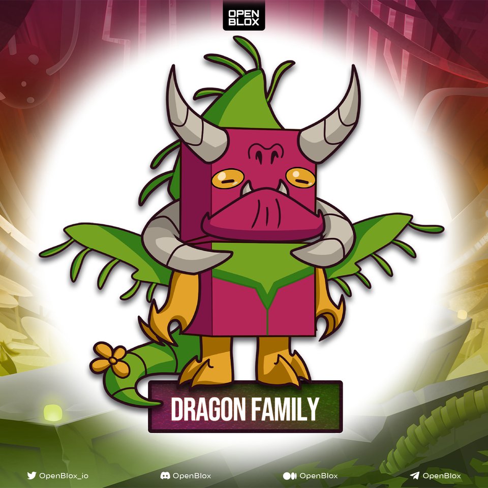 OpenBlox_io's tweet photo. For our second #NFT mint, new races are coming. 

Meet the Dragons: fiery creatures full of passion and strength with moments of kindness. 🔥

They live on the fire layer and spend most of their time sleeping peacefully in their caves. 🐉 https://t.co/vufrGK6Afd