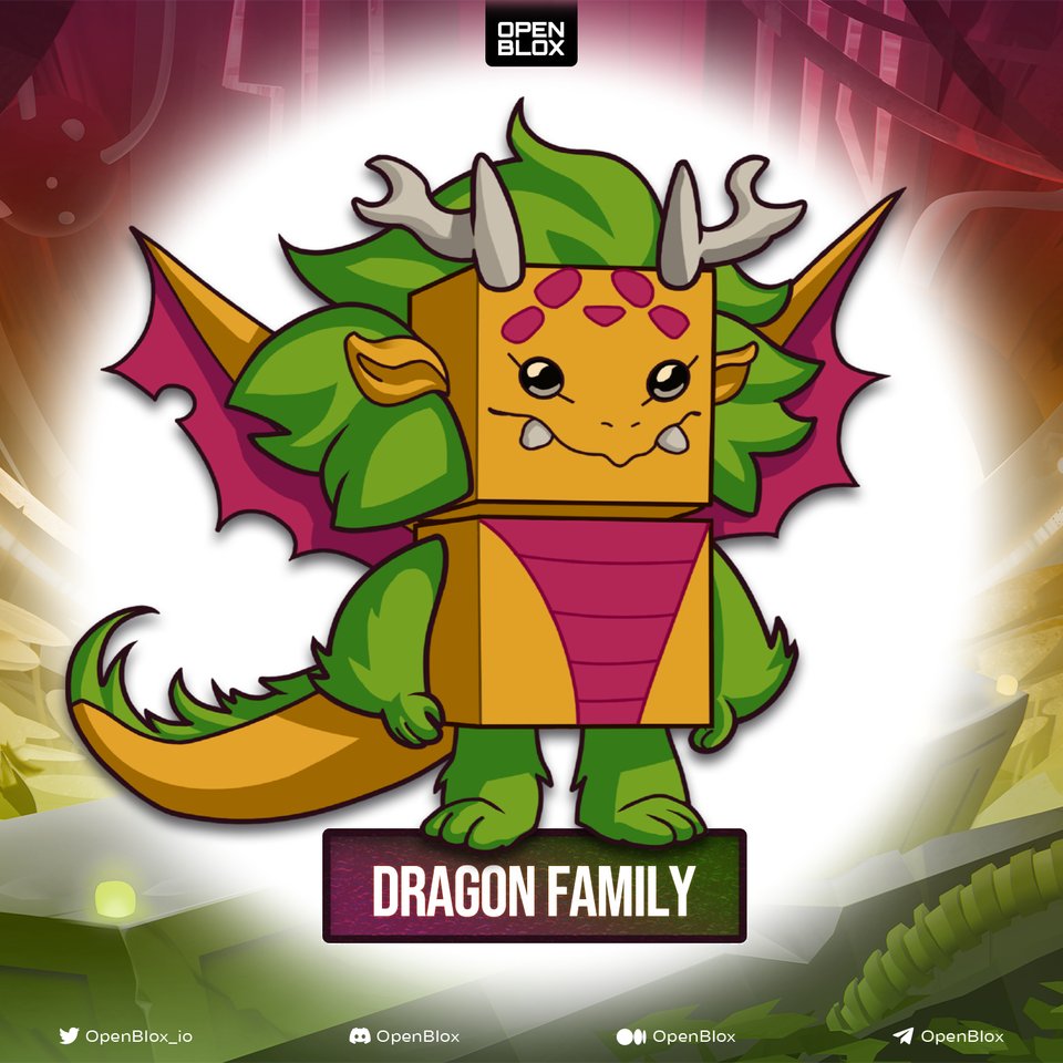 OpenBlox_io's tweet photo. For our second #NFT mint, new races are coming. 

Meet the Dragons: fiery creatures full of passion and strength with moments of kindness. 🔥

They live on the fire layer and spend most of their time sleeping peacefully in their caves. 🐉 https://t.co/vufrGK6Afd