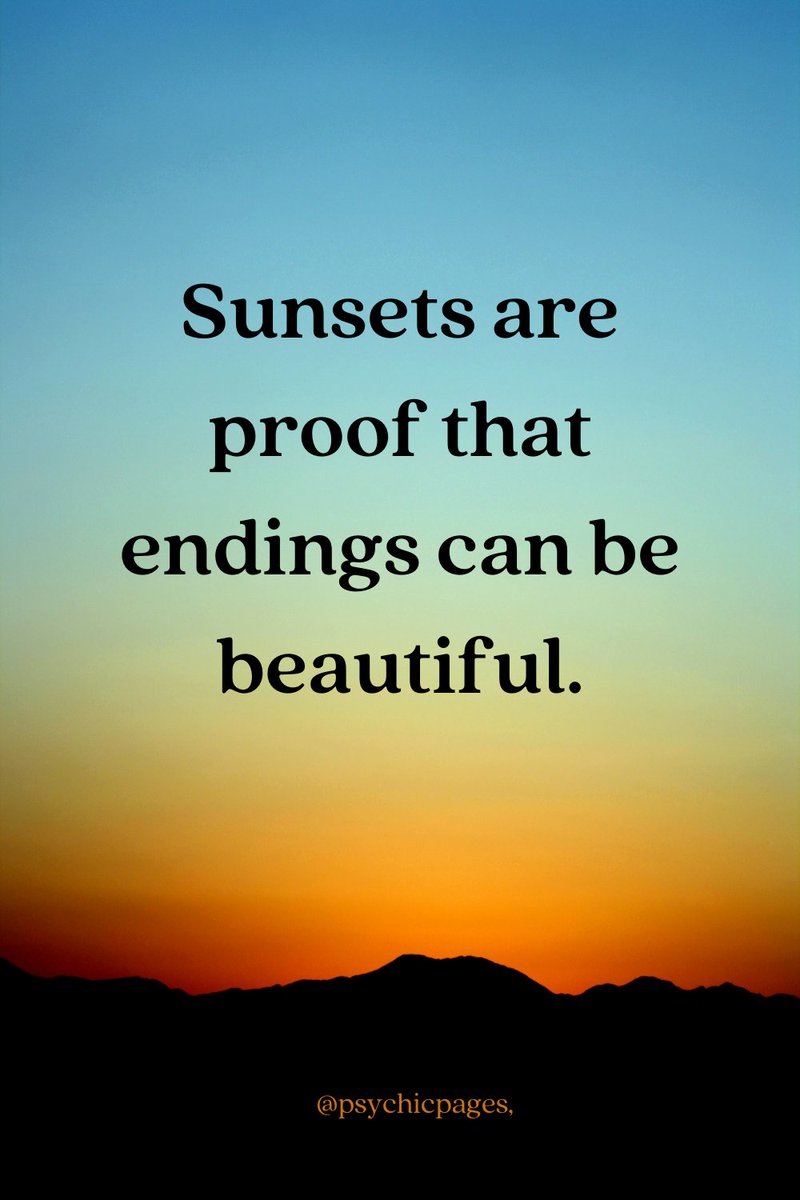 Sunsets are proof that endings can be beautiful

#lifecoachquote #inspirationalquote
