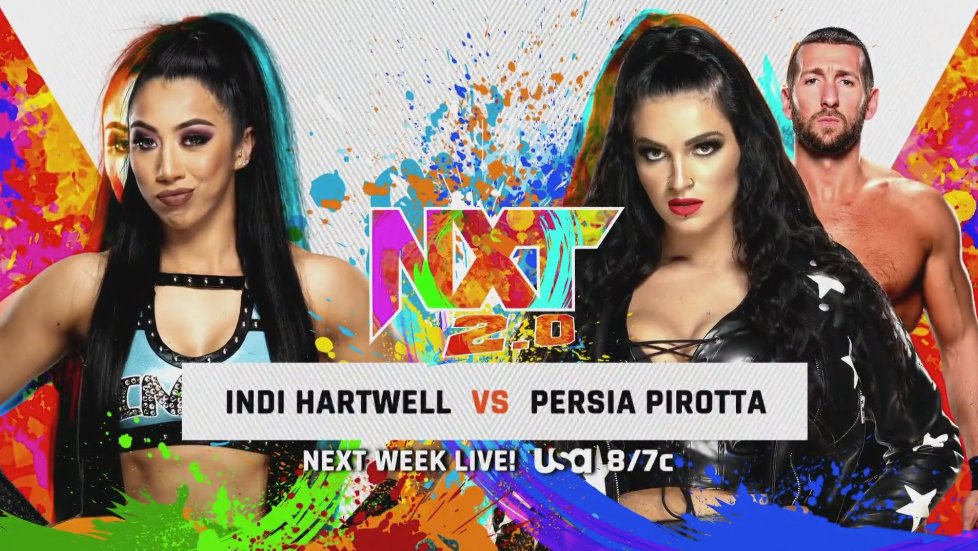 Hey @RealPaigeWWE doesn't @persiawwe appear to be Paige 2.0? #wwe #WWENXT #paige