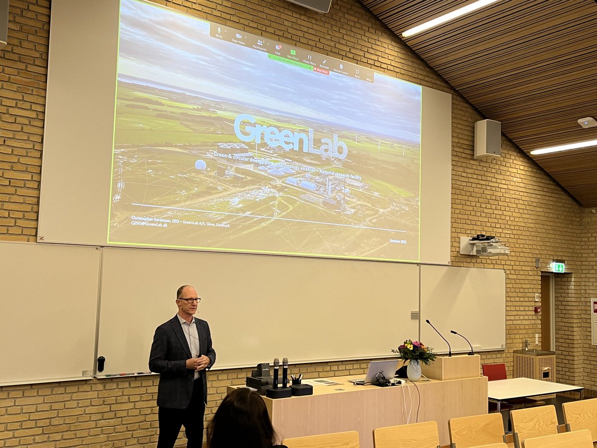 Aarhus Institute of Advanced Studies (@aias_dk) on Twitter photo Intro by #AIASFellow <a href="/nielschr_/">Niels Chr. Hansen</a> to first speaker today: <a href="/C_D_Sorensen/">Christopher D. Sorensen</a> CEO of GreenLab, a green and #circular #energy park with power-to-X and a national research facility in Skive, Denmark. We need an #interdisciplinary mindset & research for the #greentransition Intro by #AIASFellow <a href="/nielschr_/">Niels Chr. Hansen</a> to first speaker today: <a href="/C_D_Sorensen/">Christopher D. Sorensen</a> CEO of GreenLab, a green and #circular #energy park with power-to-X and a national research facility in Skive, Denmark. We need an #interdisciplinary mindset & research for the #greentransition