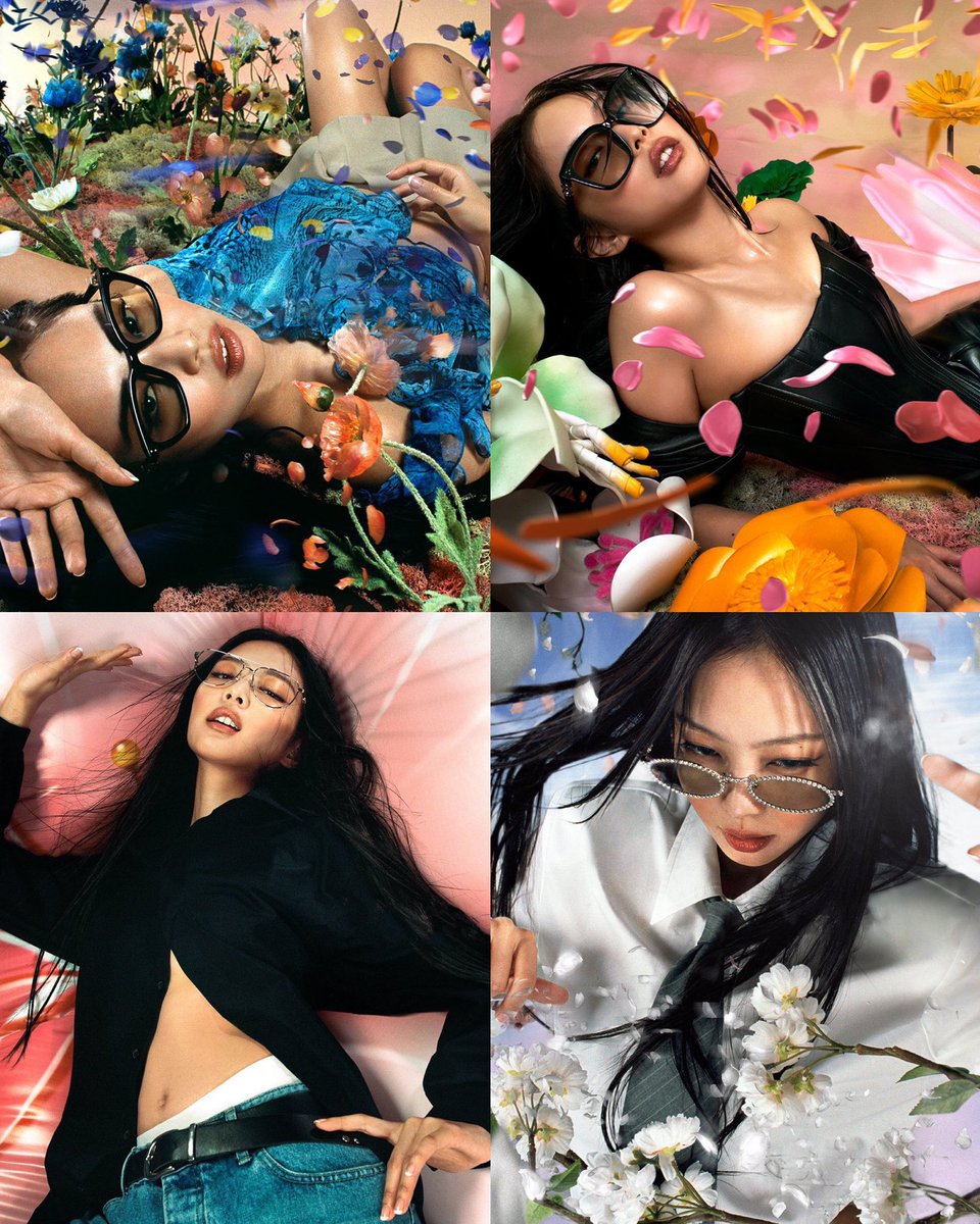 jennie for jentle garden shot by hugo comte