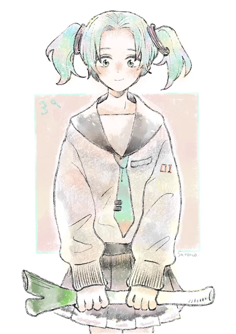 おでこのミク#ミクの日 #ミクの日2022 