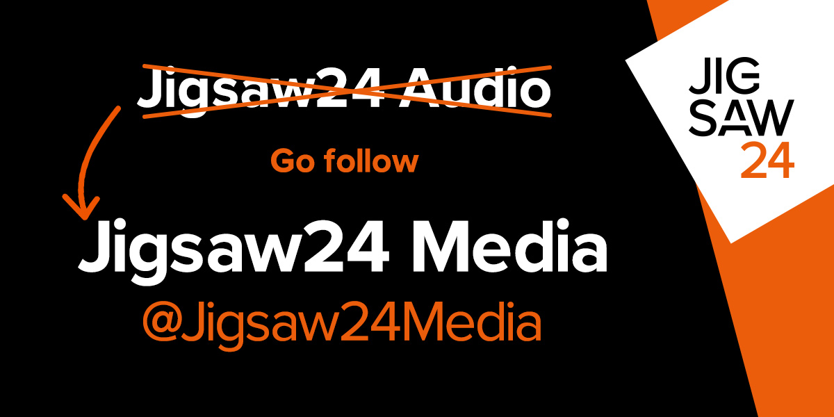 Our audio experts have moved! Follow <a href="/Jigsaw24Media/">Jigsaw24 Media</a> for the latest resources, updates and product news.