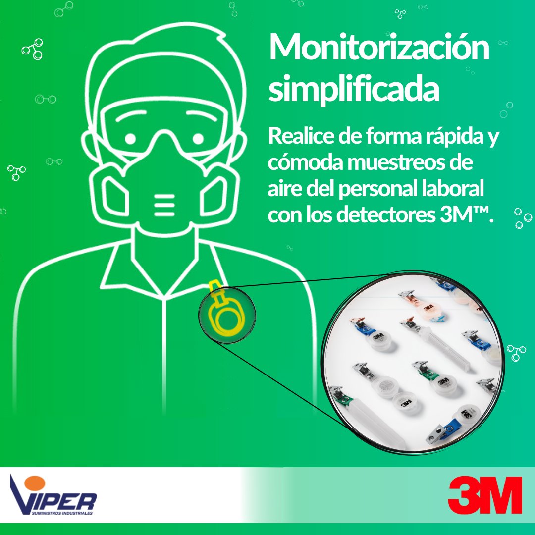 viper_sum's tweet photo. 🔥 La forma más flexible de tomar muestras de aire con el objetivo de determinar ciertos gases y vapores. 🔥
.
@3MEspana @viper_sum estamos encantados de ayudarte a iniciar la senda de la protección!
.
.
#3m #Proteccion #sumnistrosviper #mascarillas #aire https://t.co/ZpiFiH1Uwn