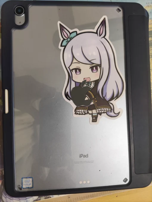 iPad 用ステッカー作ってみた#ウマ娘 #メジロマックイーン 