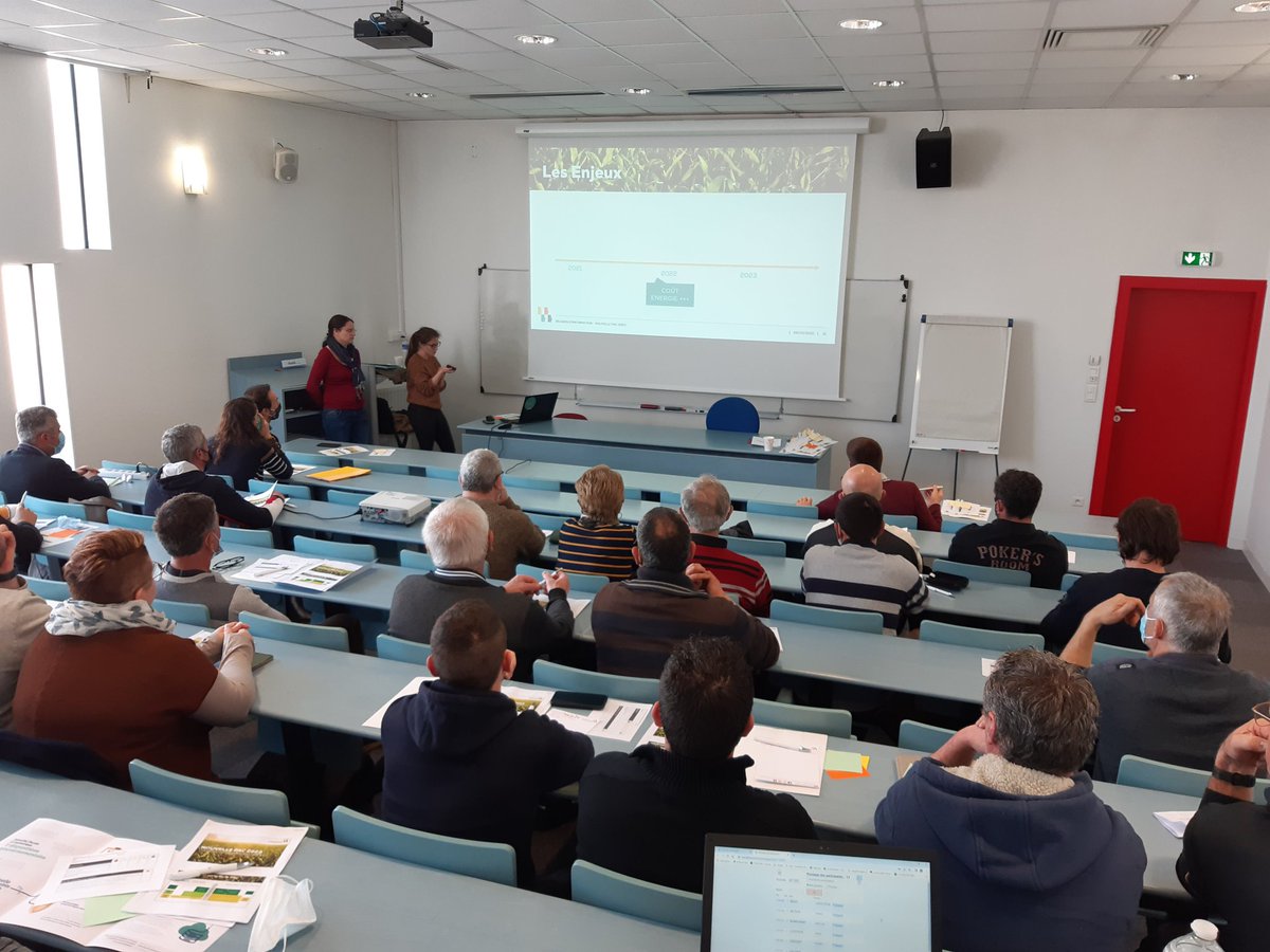 Réunion d'information sur la nouvelle #PAC2023 par le <a href="/Cerfrance85/">Cerfrance Vendée</a> pour nos #adhérents  de <a href="/VilledeChallans/">Ville de Challans (compte inactif)</a> à ISMA <a href="/Etablieres/">Groupe_Etablieres</a>