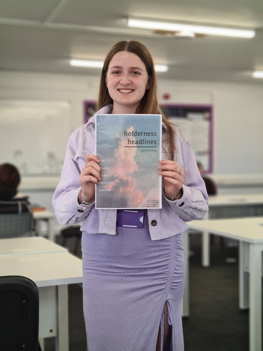The Holderness Headline is back for it's latest Edition!

A huge well done to all of our students who wrote articles and had this published on their own!

#Holderness #mustread