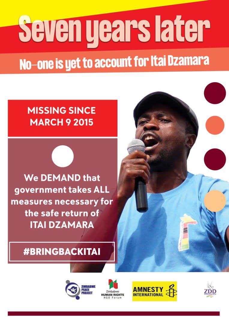 In just over 2 years, they had found Jonathan Moyo's 'dungeon' in Kenya. Seven years later, our government, which should be responsible for the wellbeing & safety of all citizens, wants us to believe they don't know where #ItaiDzamara is!

We live amongst devils.

#BringBackItai