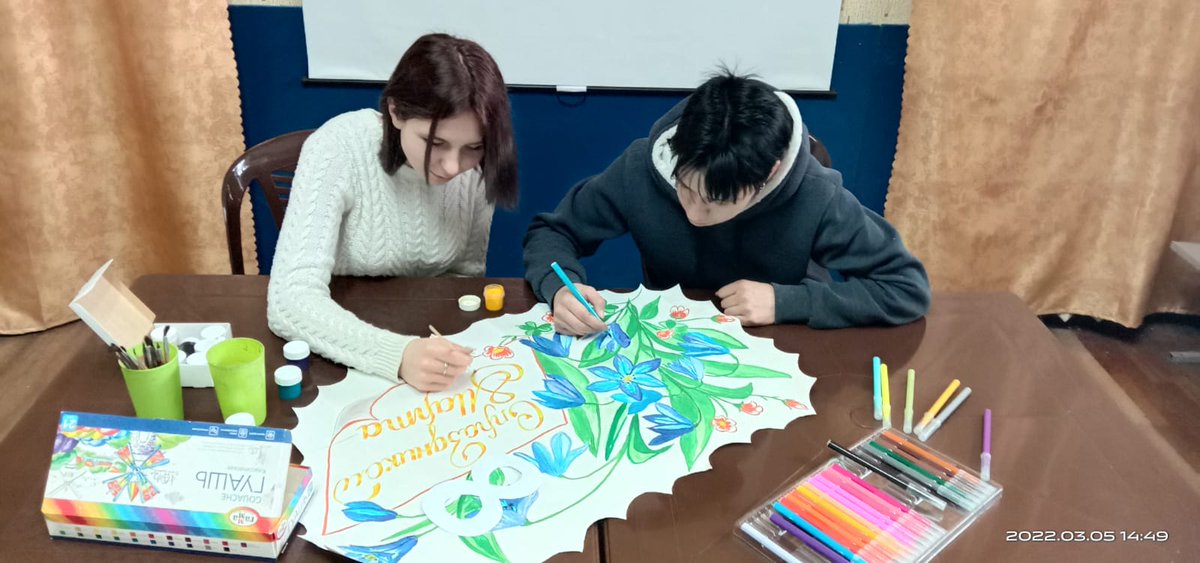 mkupmk's tweet image. @admin1147 #Вамлюбимые71
06.03.2022 Волонтеры МКУ ПМК "Эдельвейс" в рамках акции к Международному женскому дню "Вам любимые" приняли участие в подготовке поздравления с 8 Марта.