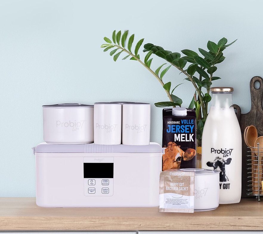 NapiersEdin's tweet photo. We’re really excited to let you know that we now have @Probio7UK Life Yogurt Making Kits for sale in our #Edinburgh shop.

#fermentedfood #guthealth #healthygut #microbiome https://t.co/ojq0Cpm86D