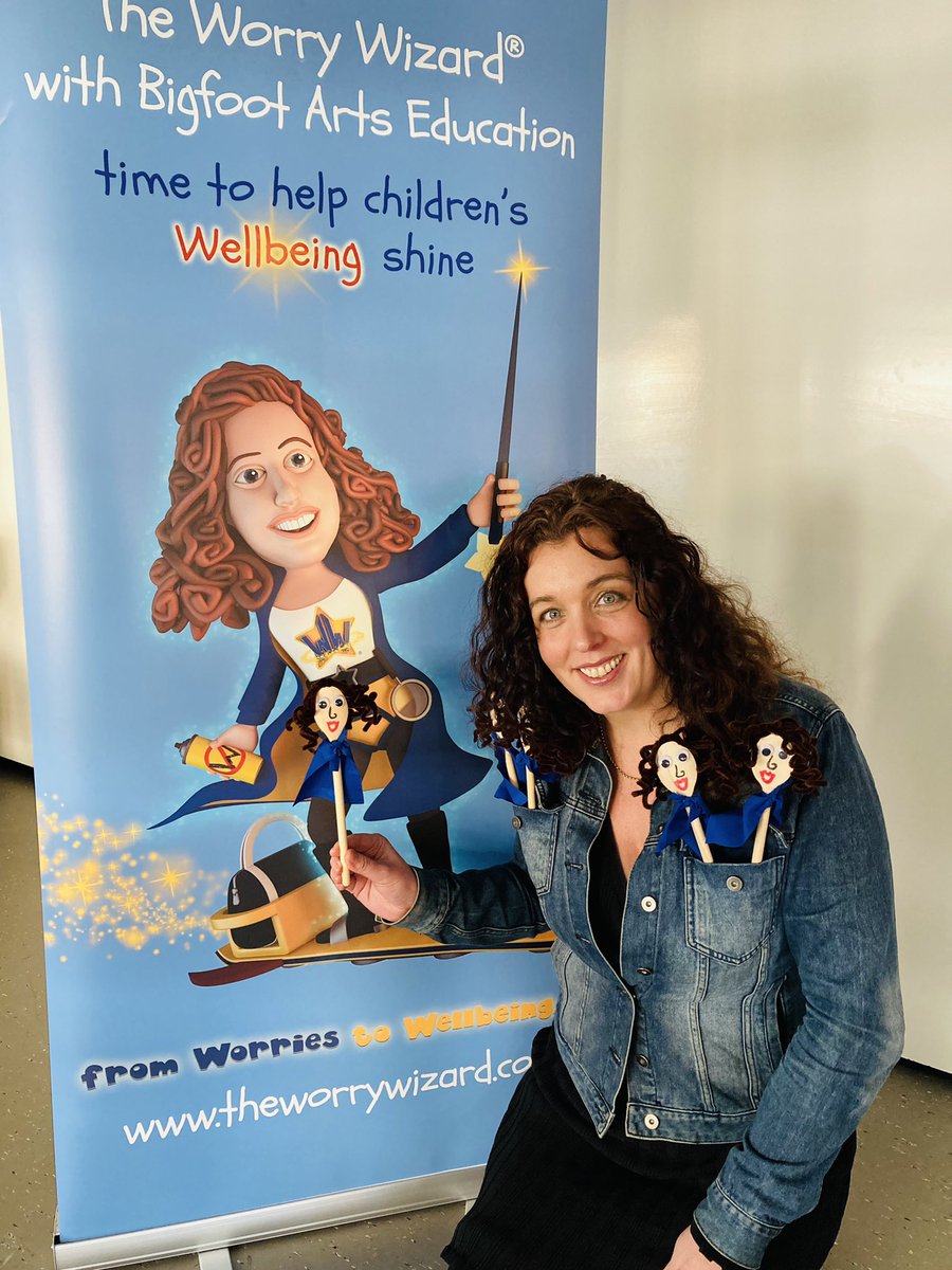 What a day! Our #EYFS #mentalhealth and Wellbeing workshop - “I’ve Got Magic Inside Me!” is ready…meet our new mini @TheWorryWizard 🧙🏾‍♂️✨ Contact us now to book! #fromWorriestoWellbeing #bigfootersdoitbest #mentalhealth #EYFS