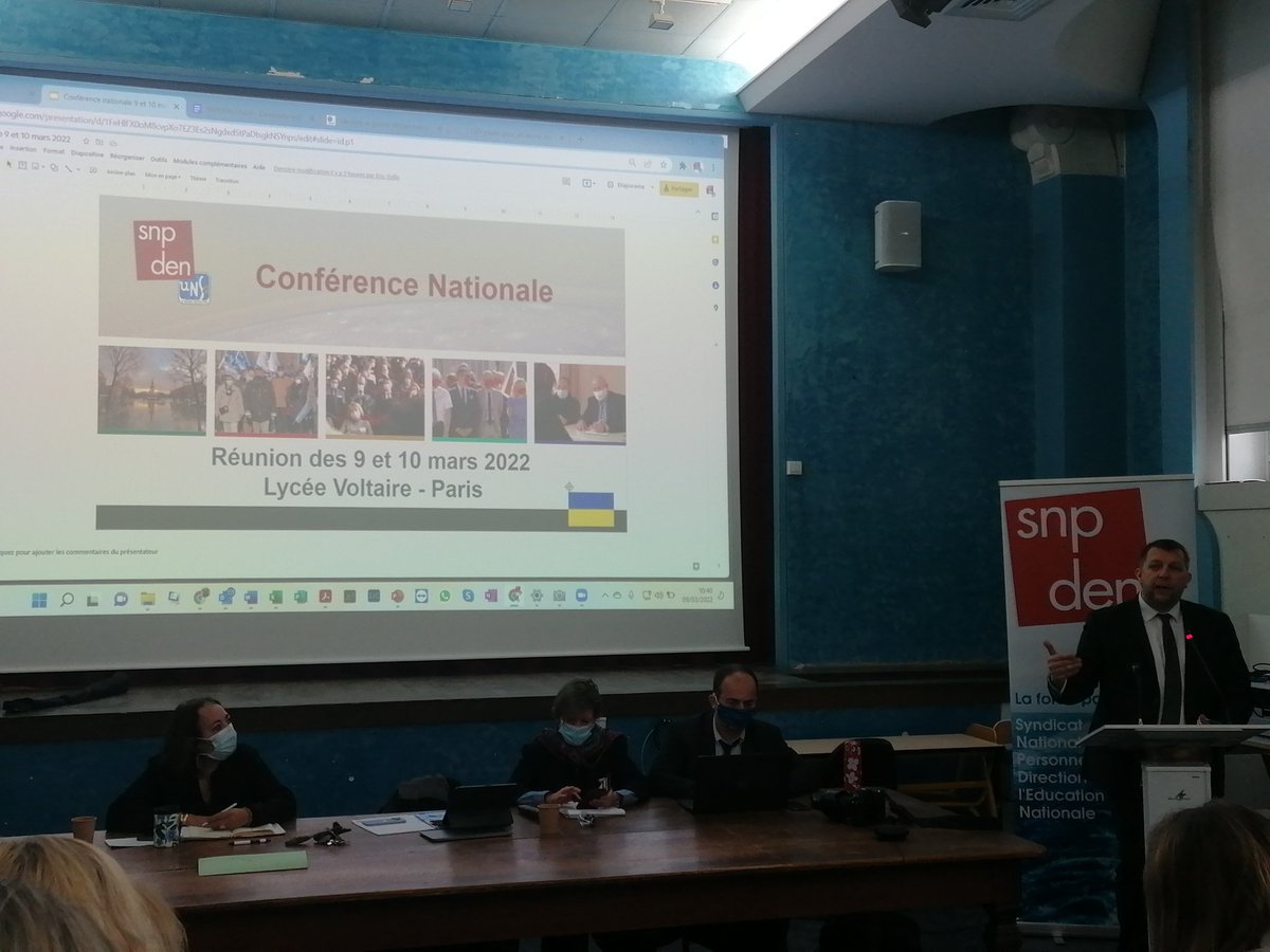 snpden95's tweet photo. Début de la CN au lycée Voltaire de Paris en présence des SA https://t.co/KYfIp4uliv