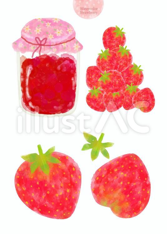 あわまる En Twitter 水彩風にいちごジャム 苺 を描きました イラストac 無料 フリー素材 ベクター イラストac フリー素材 イラスト みんなで楽しむtwitter展覧会 水彩画 いちご 絵 Drawing イラスト好きさんと繋がりたい T Co