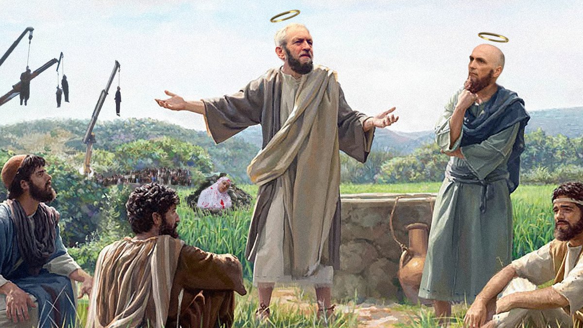 AndJeremySaid's tweet photo. And Jeremy Said,

"I PASS MY BATON OF IRAN'S STATE-RUN PRESS TV TO THE 'DERBY NORTH BAD MAN' (©️A. SARKAR) TO CARRY ON MY WORK FOR PEACE &amp; JUSTICE™️

BEHOLD, OUR AUDIENCE HAPPILY SWING BY THEIR NECKS, AND THE WOMEN LOVINGLY SHOWER IN ROCKS.

PLUS THEY DO PAYETH WELL."
🤑🙏🤑 https://t.co/58u22bPQbf