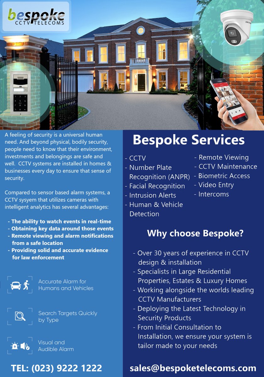 Bespoke Telecoms & CCTV (@bespoketelecoms) on Twitter photo 