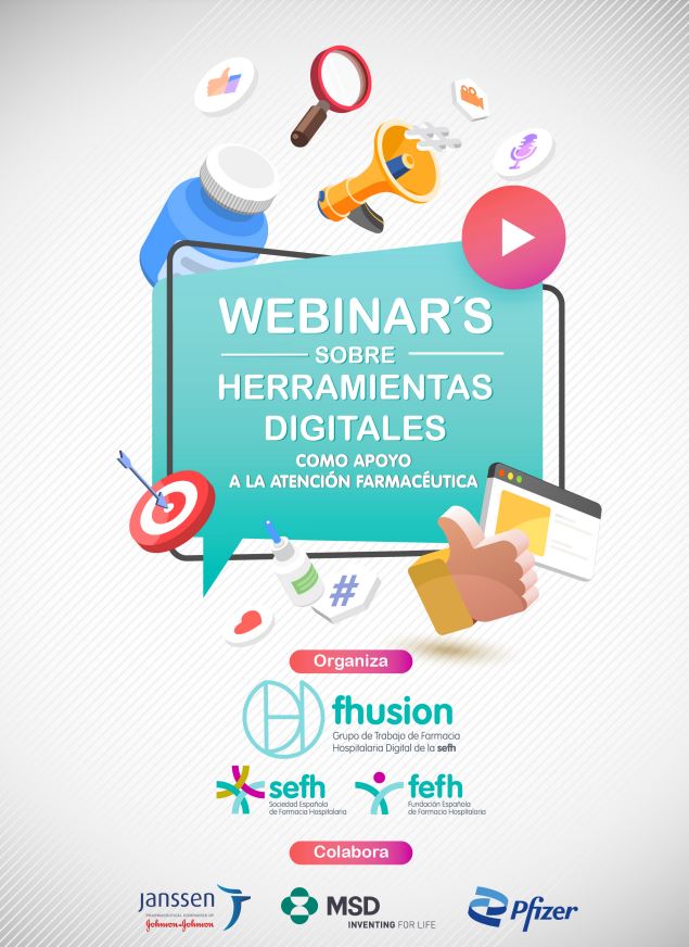 Amonterodel's tweet image. 🆕Lista de reproducción con los 7 webinars organizados por @FHDigital_SEFH y @sefh_  sobre "Herramientas Digitales como apoyo a la atención farmacéutica"⤵️

📽️youtube.com/playlist?list=…

#SaludDigital