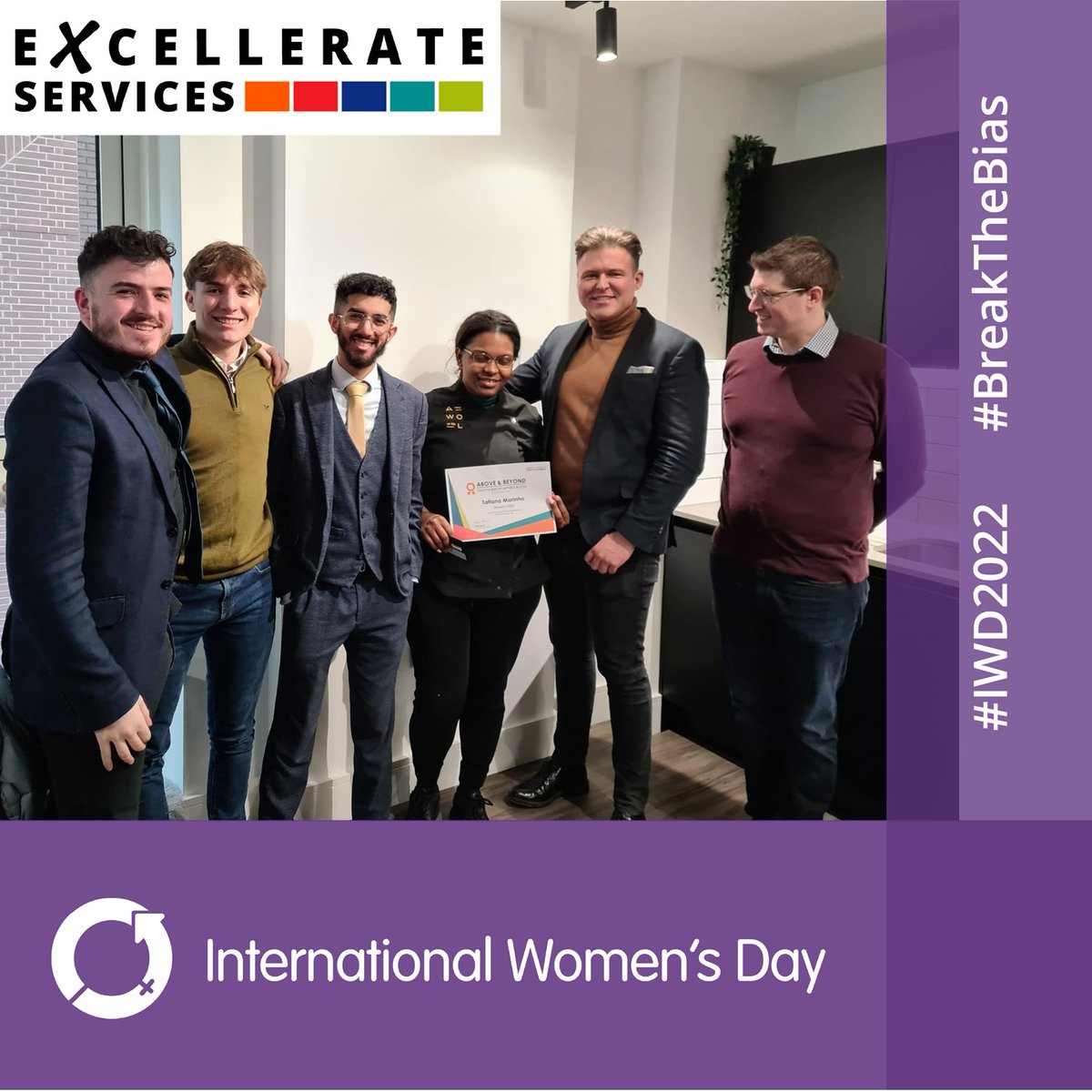 #internationalwomensday This is what our customer had to say about Tatiana "Tatiana demonstrates a positive attitude and is forward-thinking. Her work ethic, can-do attitude, and attention to detail is nothing short of remarkable ." Tatiana you are inspirational. #BreakTheBias