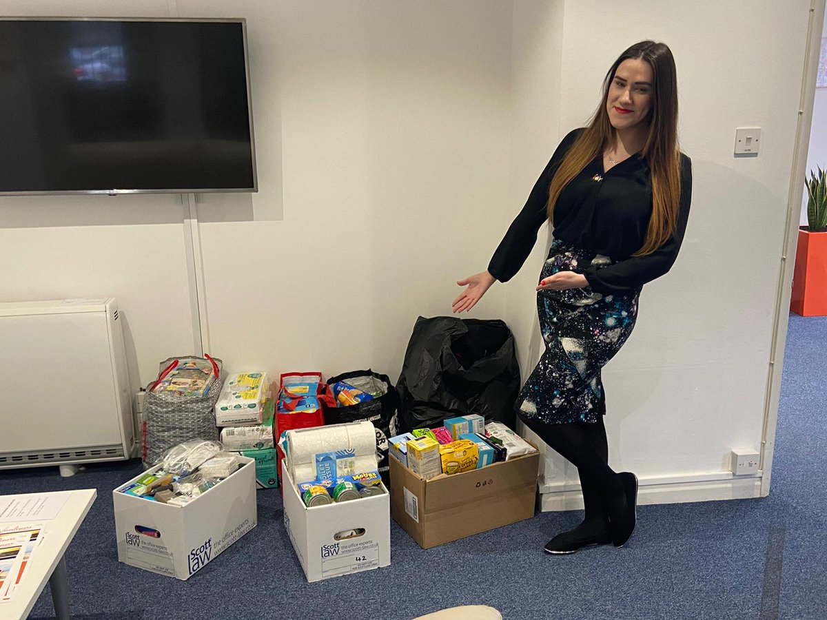Well done to our team for speedily donating essentials for Ukraine. We've delivered them to a collection centre, where they'll be taken to Poland.
A shout out, too, for our business neighbour in our Cheltenham office, Jon Close, who has also been collecting. https://t.co/iqs4KtPkho