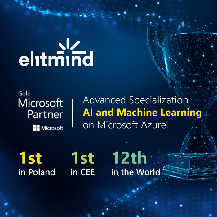 🏆🥇We are very proud to announce Elitmind has obtained the AI and Machine Learning on <a href="/Microsoft/">Microsoft</a> <a href="/Azure/">Microsoft Azure</a> Advanced Specialization!🤖👨‍💻

#AdvancedSpecialization #Data #AI #MachineLearning #Award