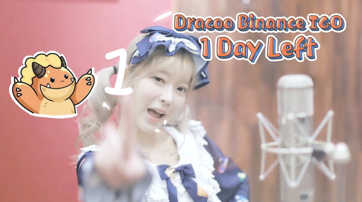 Dracoo_Master's tweet photo. ���Dracoo Master Binance IGO🔥

→ → 1⃣ Day Left🏃🏃‍♂️🏃‍♀️🕐🕑🕒

✅Subscribe Now: https://t.co/5frwdhBODY

Do you wanna be one of Dracoo Girls?👧👧👧
↓
💬https://t.co/aBebJA3juT

#Binance #IGO #dracoomaster #PlayToEarn #NFTGame #NFT https://t.co/S9sRT3K5R6
