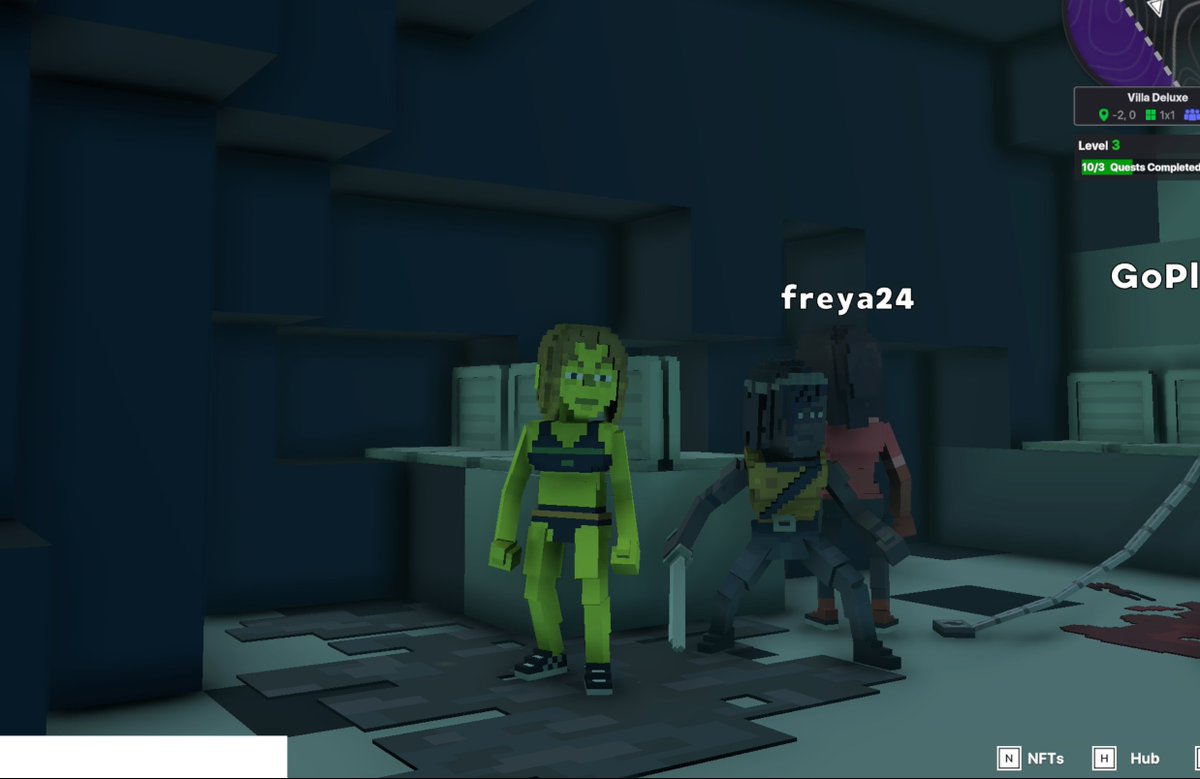 RPipulos's tweet photo. @TheSandboxGame I just participated in the daily #SandboxAlphaS2Contest for a chance to earn up to 1,000 $SAND! Starting March 8 - Find Michonne &amp; her zombies. Check out my screenshot below! 👇 #SandboxAlphaS2 https://t.co/5fVK5lKEL3