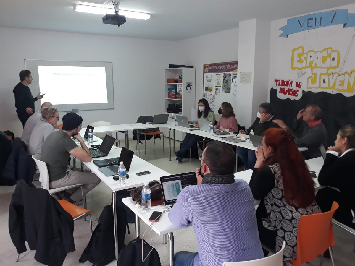 Second CRANE Consortium Meeting day in Jarandilla!
We are closing the key points for our upcoming PCP Tender for 3.7M€
Subscribe to CRANE newsletter in our website to stay tunned crane-pcp.eu/news-and-event…