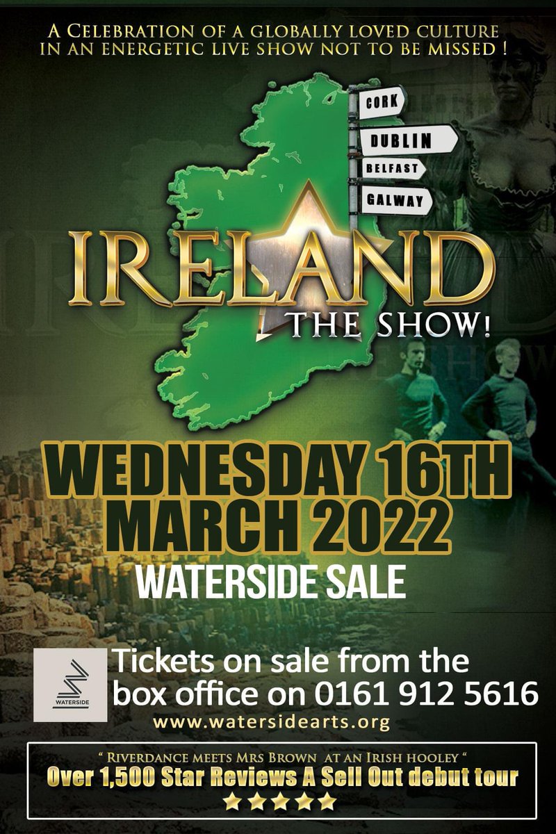 mancirishfest's tweet photo. Catch @SandraGanley in #Irelandtheshow a new Irish Music, Song and Dance show @WatersideArts #Sale on #StPatricksEve Weds 16 March see https://t.co/9uEhsiGXdI https://t.co/rQecu28UYv