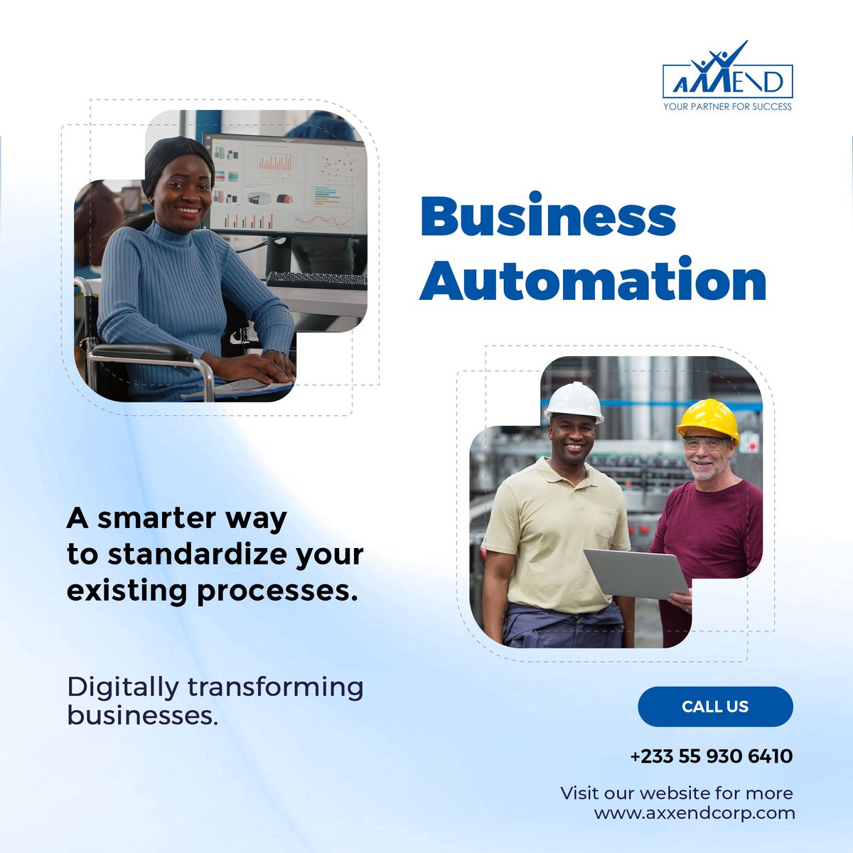 axxend_corp's tweet image. Automation is making its presence felt in every industry, especially technology. 

When companies integrate automation into their workflows, they are able to complete tasks more efficiently. 

Join Axxend as we help you automate your business and increase productivity.
#axxend