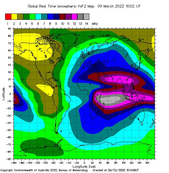 Global Optimum NVIS Frequency Map Based Upon Hourly Ionosphere Soundings via https://t.co/6WcAAthKdo #hamradio https://t.co/GEHx2VOcEx