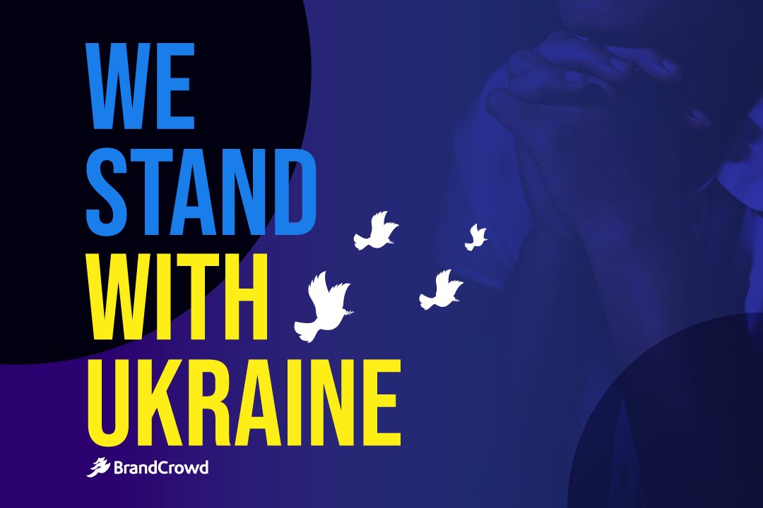 Brand_Crowd's tweet photo. BrandCrowd &amp; its team stand with #Ukraine️ &amp; its people against the invasion of Ukraine by Russia.

We are sharing some social media designs that have been created by some of our designers in #supportofUkraine. 

Designs below are free for download &amp; use https://t.co/Oeli7Atg57 https://t.co/1AbrHjfgea