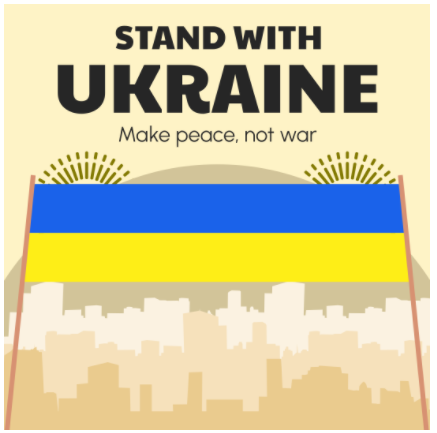 Brand_Crowd's tweet photo. BrandCrowd &amp; its team stand with #Ukraine️ &amp; its people against the invasion of Ukraine by Russia.

We are sharing some social media designs that have been created by some of our designers in #supportofUkraine. 

Designs below are free for download &amp; use https://t.co/Oeli7Atg57 https://t.co/1AbrHjfgea