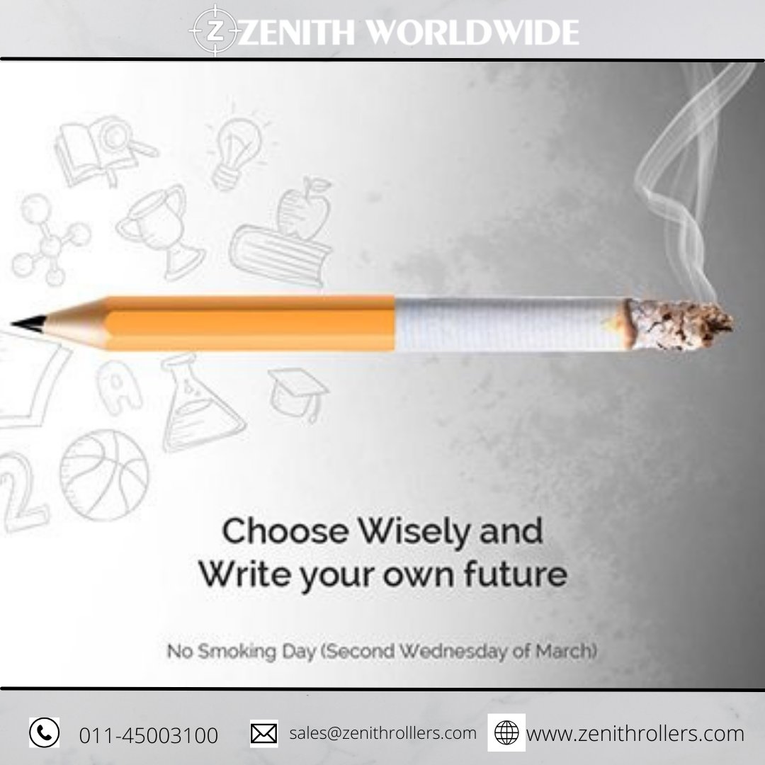 ZENITHROLLERS's tweet image. No Smoking Day! #zenithrollers #NoSmokingDay2022