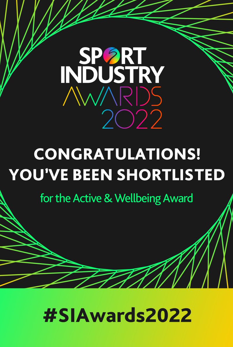 We're thrilled that Doddie Aid has been shortlisted for the Active & Wellbeing Award at the @SportIndustry Awards 🙌 These awards are BIG & it's amazing to see Doddie Aid mentioned alongside the likes of McDonald's, The FA and the British Paralympics Association 🤞🤞