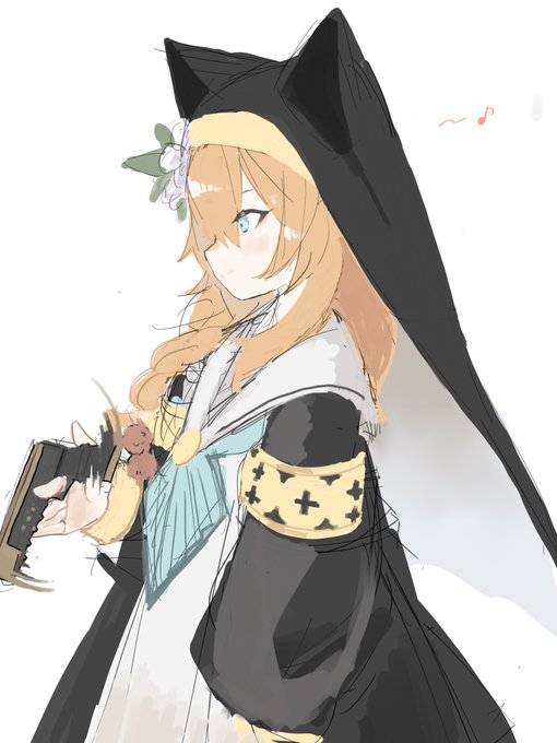 ブルアカの子たち、無意識で銃くるくる回してたりするのかな 